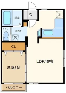 イーグルT.M【1階】の間取り