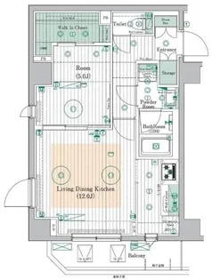 ブライズ高円寺【2階】の間取り