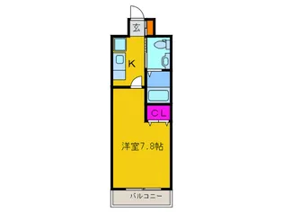 メゾン夕陽ヶ丘の間取り