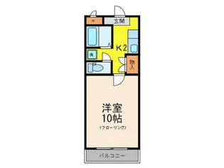 ルナマーレII【2階】の間取り