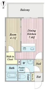 澄和レジデンス長崎大浦【7階】の間取り