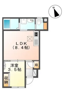 ルミナス【1階】の間取り