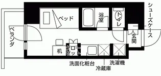 リビオセゾン高円寺【5階】の間取り