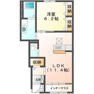 ホームエクセル(HOME EXCEL)【1階】の間取り
