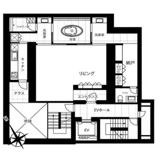 REXIED恵比寿の間取り