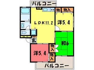 ロイヤルライフ21の間取り