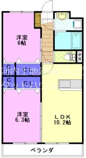 Y&M SAKURA 2【3階】の間取り