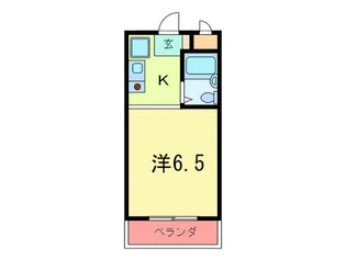 イ-ストフィ-ルド東灘【2階】の間取り