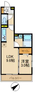 K’s room【3階】の間取り