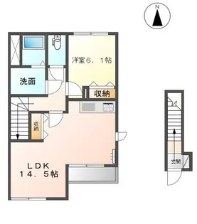Petit・Field【2階】の間取り