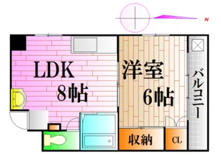 岡田ビル【4階】の間取り