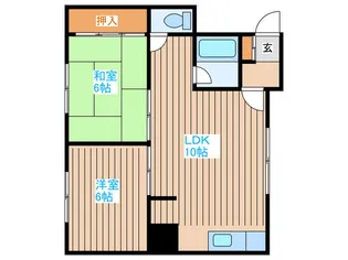 TYハイツ【2階】の間取り