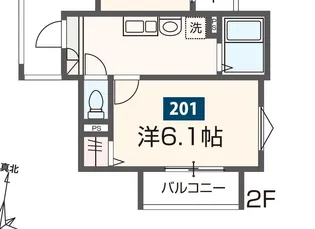 MELDIA上溝3【3階】の間取り