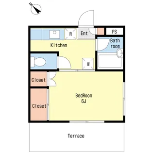 ティファニーガーデン【1階】の間取り
