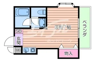 コトブキケイハイツ【2階】の間取り