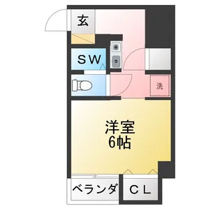 第3浅賀ビル【5階】の間取り