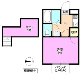 プラザ・ドゥ・メラ【1階】の間取り