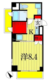 JUMEAU KEISEI-FUNABASHI【5階】の間取り