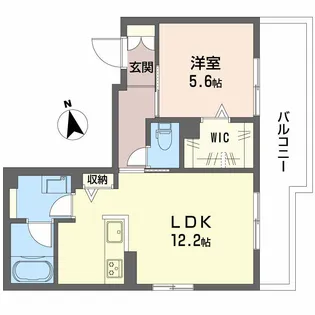 ブルーハート7【3階】の間取り