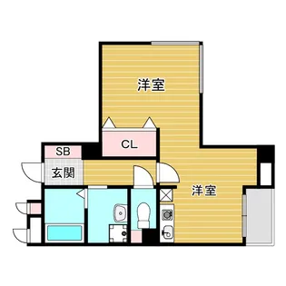 スクエア【5階】の間取り