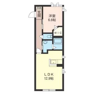 ラフェスタ湘南【1階】の間取り