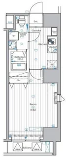 シーネクス千代田岩本町【4階】の間取り