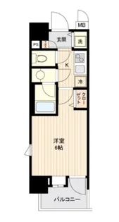 ガーラ・ヴィスタ大井仙台坂【6階】の間取り