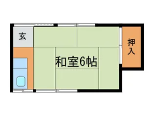 高木アパート【2階】の間取り