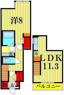 サンモールIIの間取り
