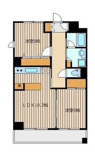 サンセール豊玉B棟【1階】の間取り