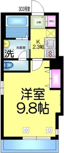 HEBEL MAISON 柏旭町【3階】の間取り