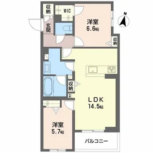 カノープス【3階】の間取り