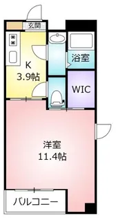 イル・クオーレ【3階】の間取り