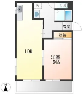 プチメゾン赤羽【2階】の間取り