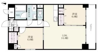 Sophia21堀川【5階】の間取り