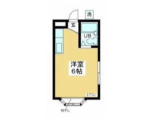 チェリム霞ヶ関【2階】の間取り