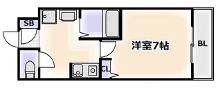 ハイツシャレット【2階】の間取り