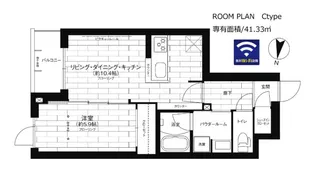 ステージファースト平和台【5階】の間取り