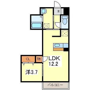 アイポート東棟【3階】の間取り