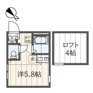 グランドヒルズ山手A【1階】の間取り