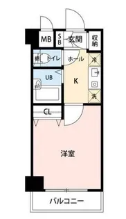 カテリーナ両国【3階】の間取り