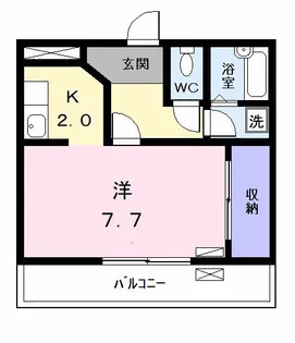 ランドマーク弥富【1階】の間取り