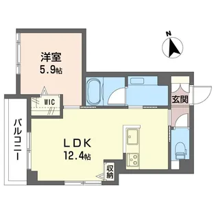 グランダンケ【2階】の間取り