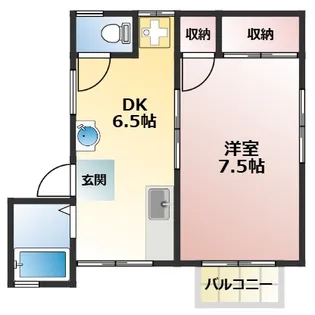 メゾン・ミナミ【1階】の間取り