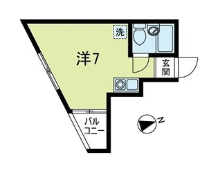 サザンヒル【5階】の間取り