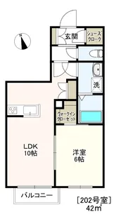 エスポワール田園調布【2階】の間取り