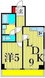 CATS【5階】の間取り