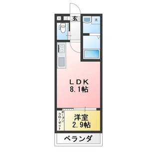 レパロ【2階】の間取り