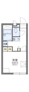 レオパレスParkside橘【2階】の間取り