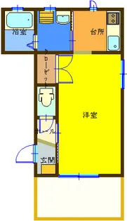 モンテリー【1階】の間取り